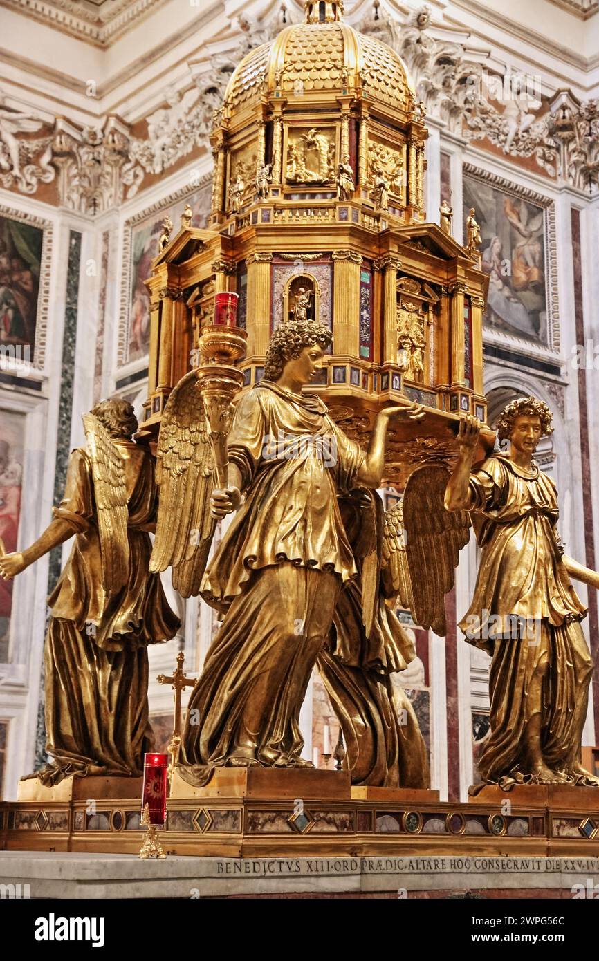 Basilica di Santa Maria Maggiore in Roma, Italia Foto Stock