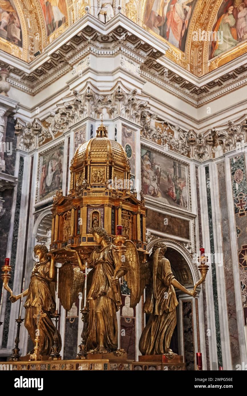 Basilica di Santa Maria Maggiore in Roma, Italia Foto Stock
