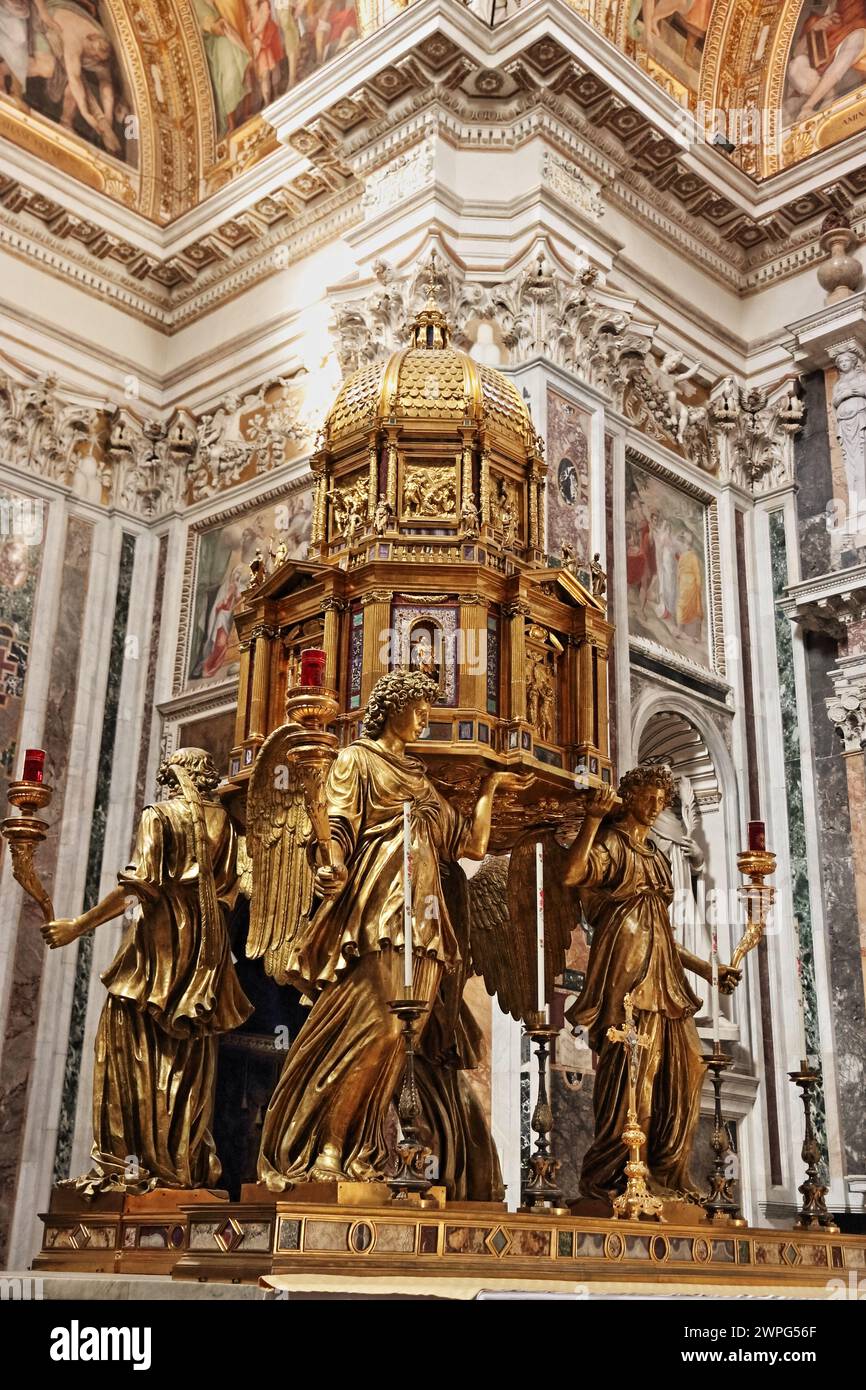 Basilica di Santa Maria Maggiore in Roma, Italia Foto Stock