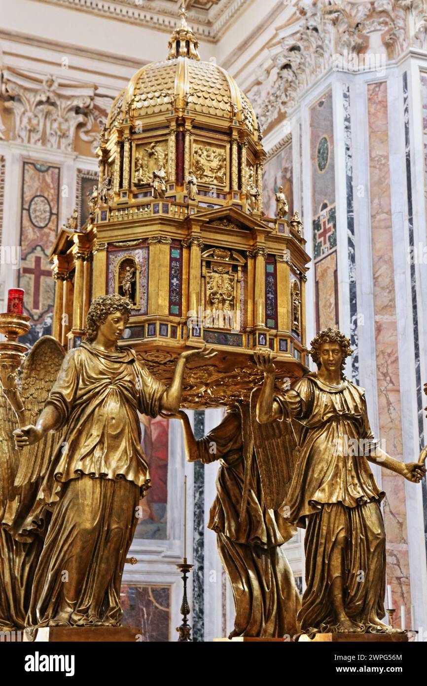 Basilica di Santa Maria Maggiore in Roma, Italia Foto Stock