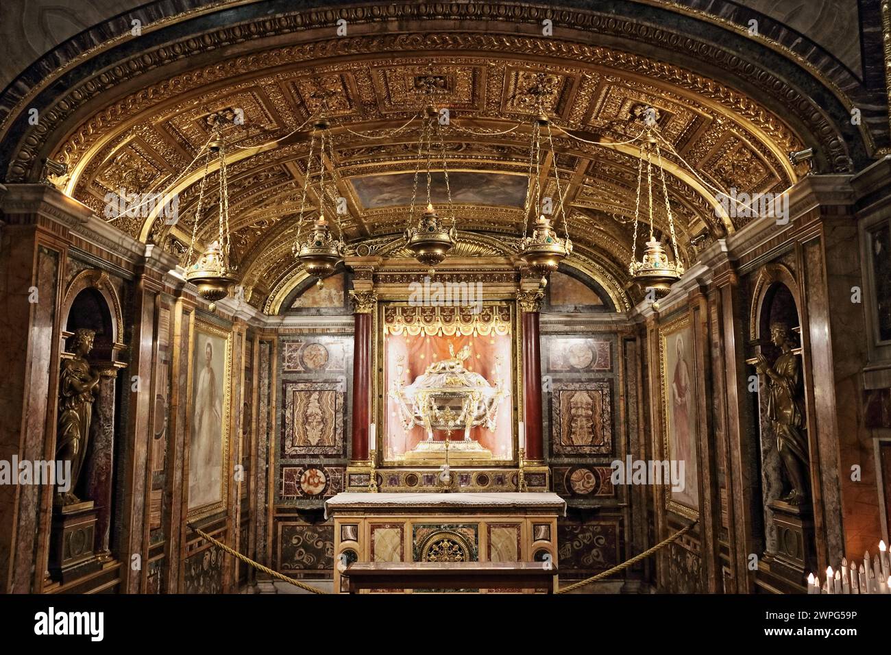 Basilica di Santa Maria Maggiore in Roma, Italia Foto Stock
