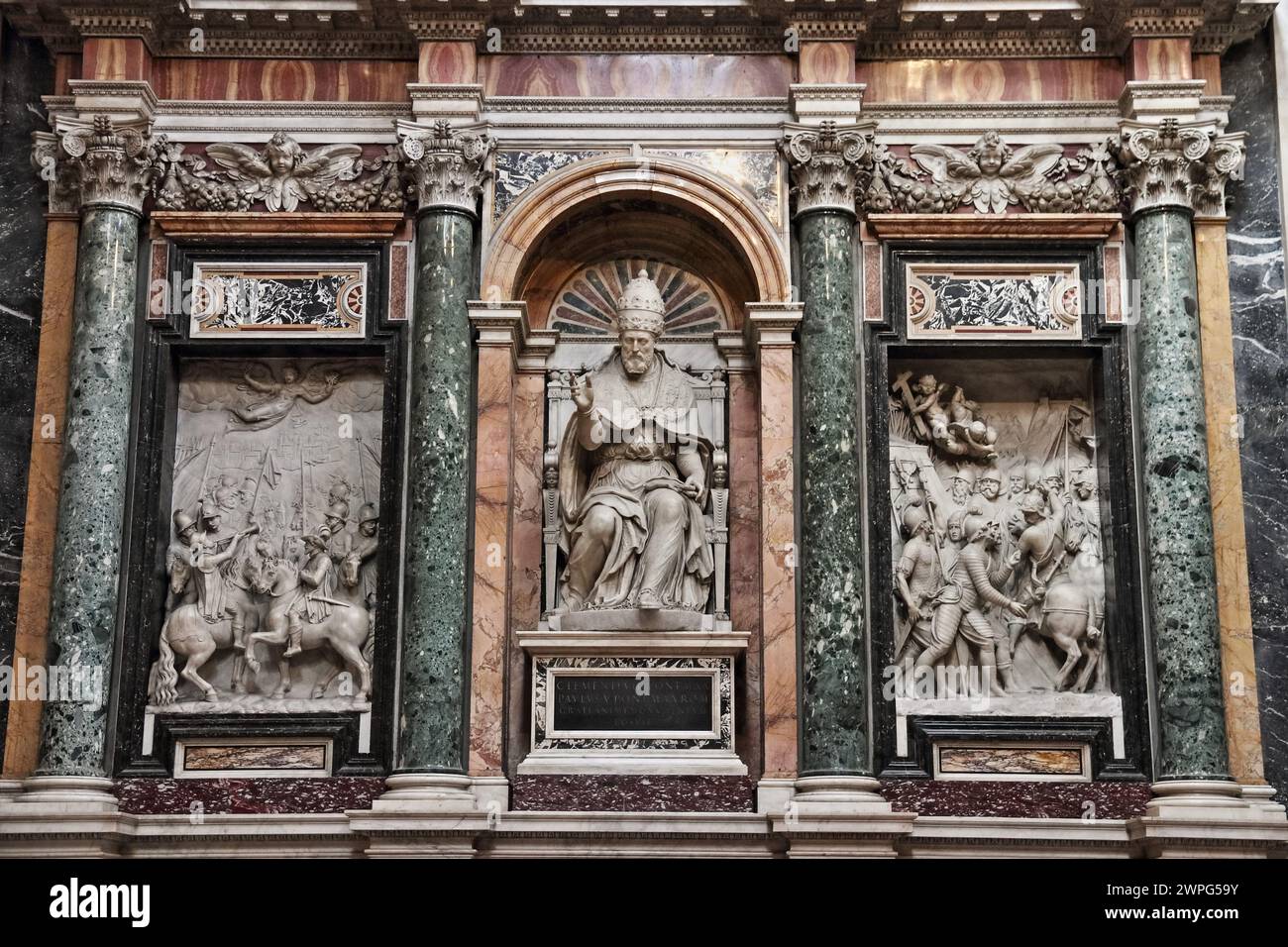 Basilica di Santa Maria Maggiore in Roma, Italia Foto Stock