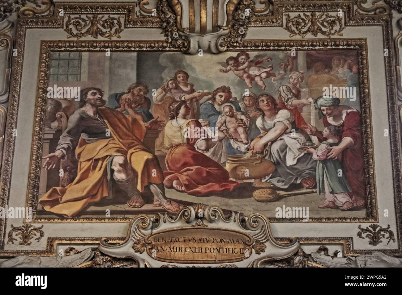 Basilica di Santa Maria Maggiore in Roma, Italia Foto Stock