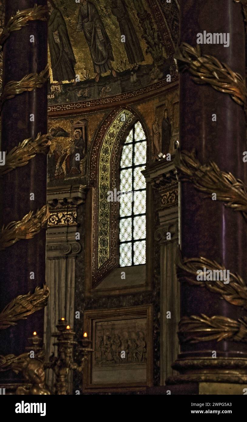 Basilica di Santa Maria Maggiore in Roma, Italia Foto Stock