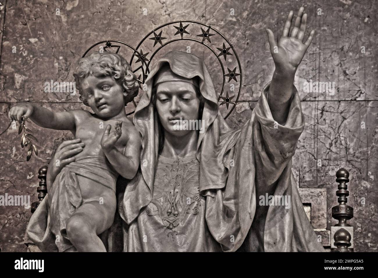 Basilica di Santa Maria Maggiore in Roma, Italia Foto Stock