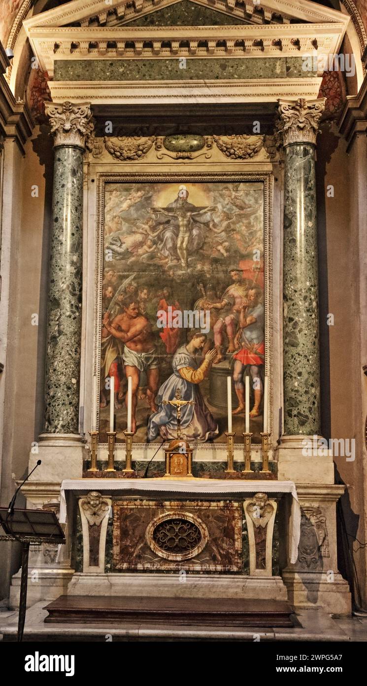 Basilica di Santa Maria Maggiore in Roma, Italia Foto Stock