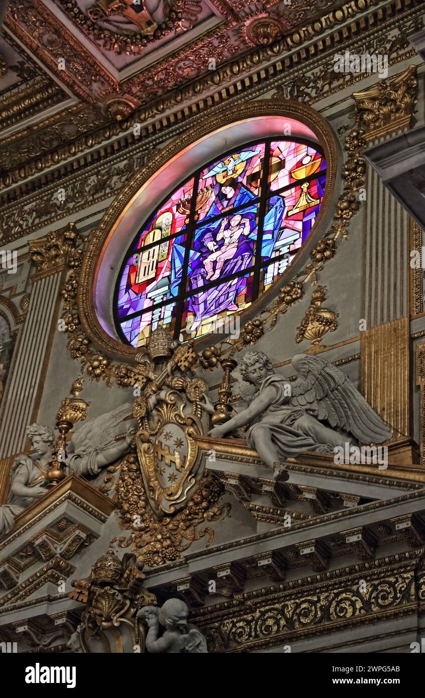 Basilica di Santa Maria Maggiore in Roma, Italia Foto Stock