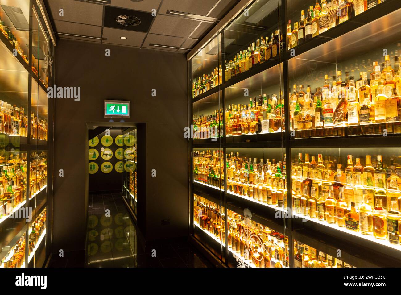 Scotch Whisky Experience, Edimburgo, Scozia, Regno Unito Foto Stock