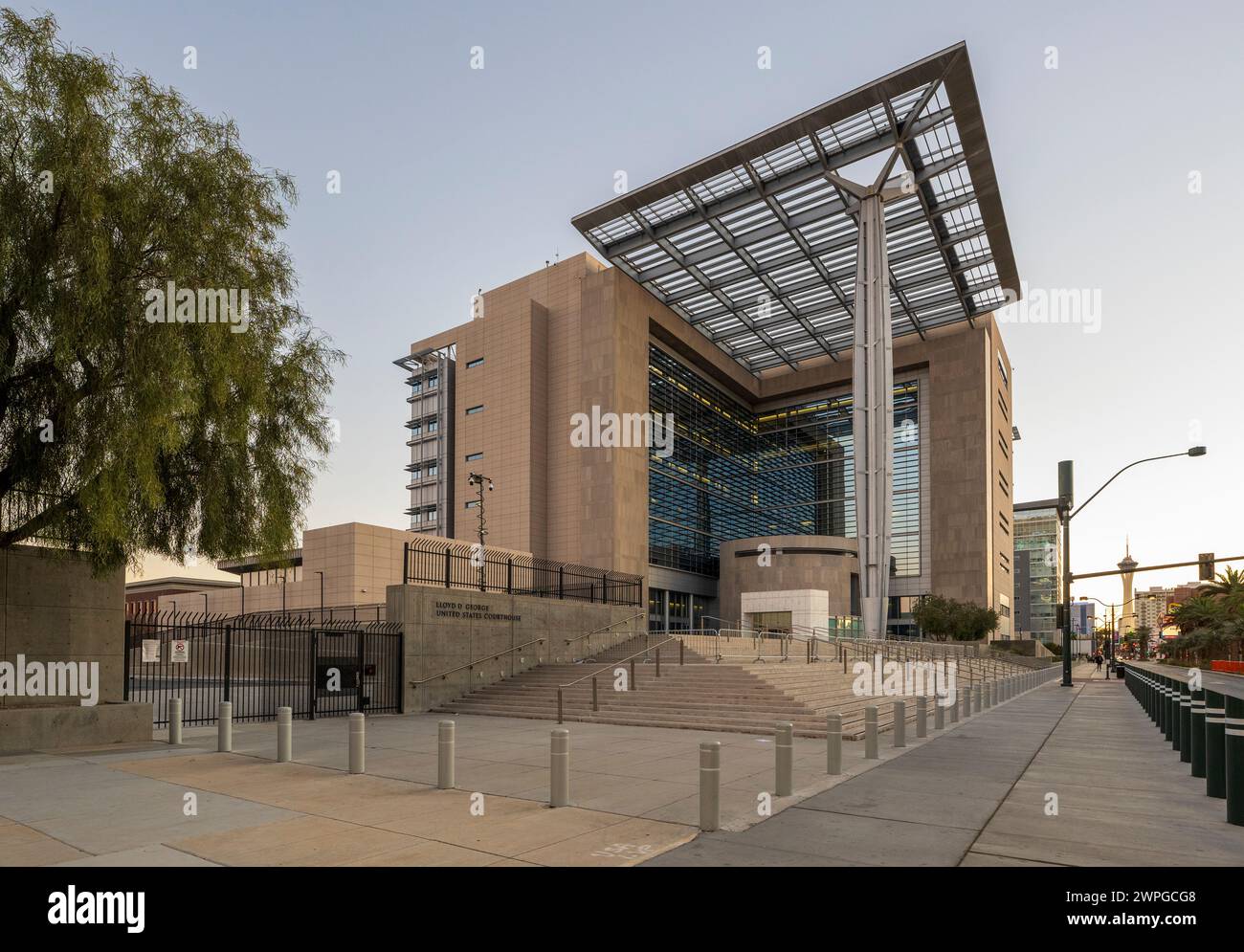 Lloyd D George Federal Courthouse Las Vegas, Nevada Foto Stock