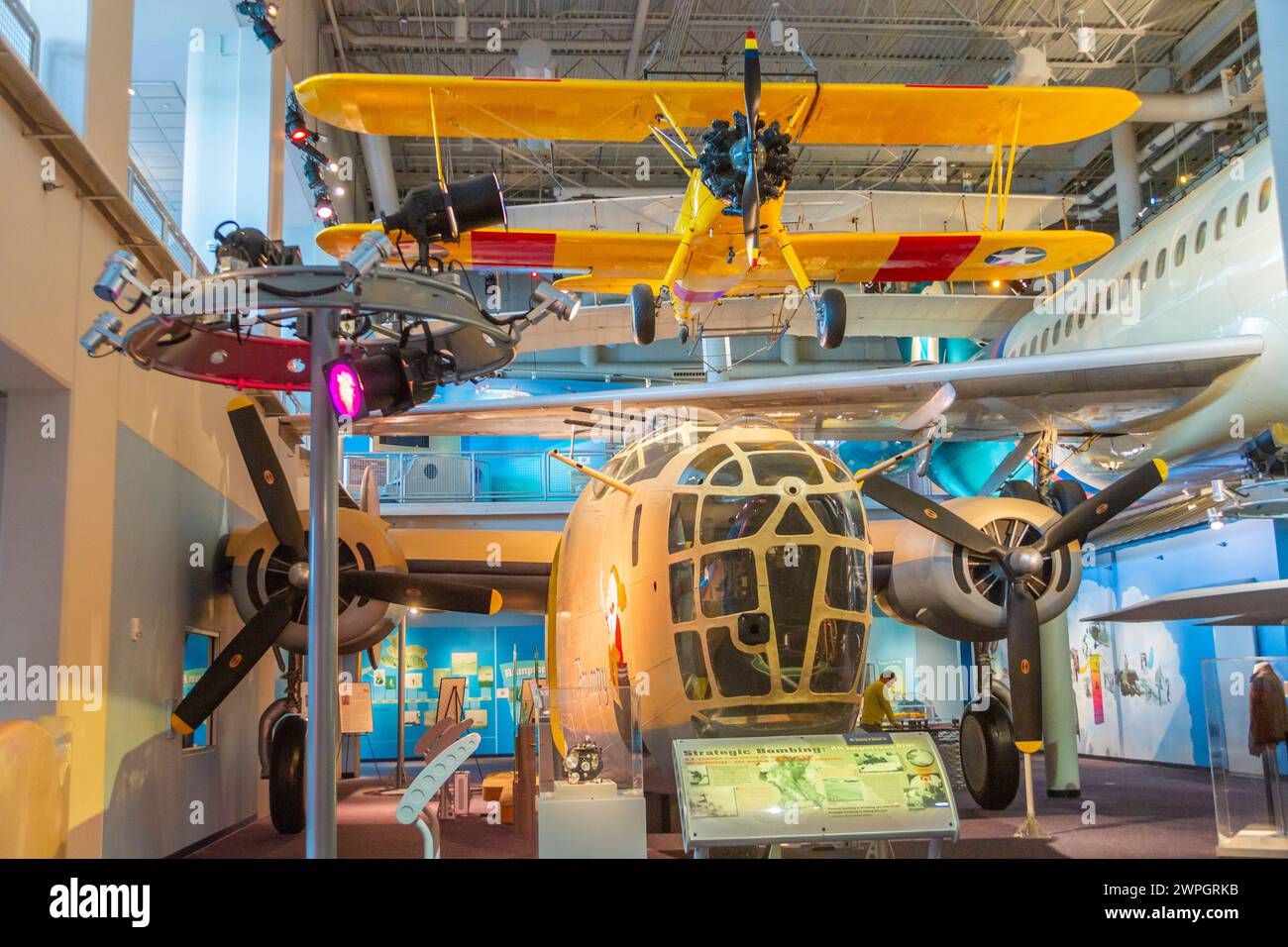 Il Virginia Air and Space Center Museum di Hampton Roads, Virginia. Foto Stock