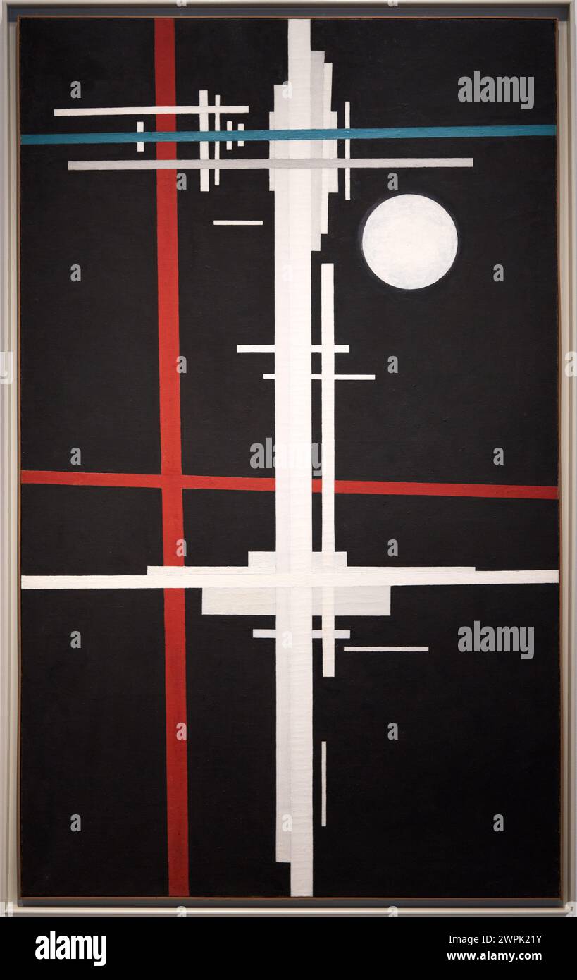 “Composizione Suprematista”, 1923, Ilyá Chashnik (1902-1929), Museo Thyssen Bornemisza, Madrid, Spagna, Europa Foto Stock