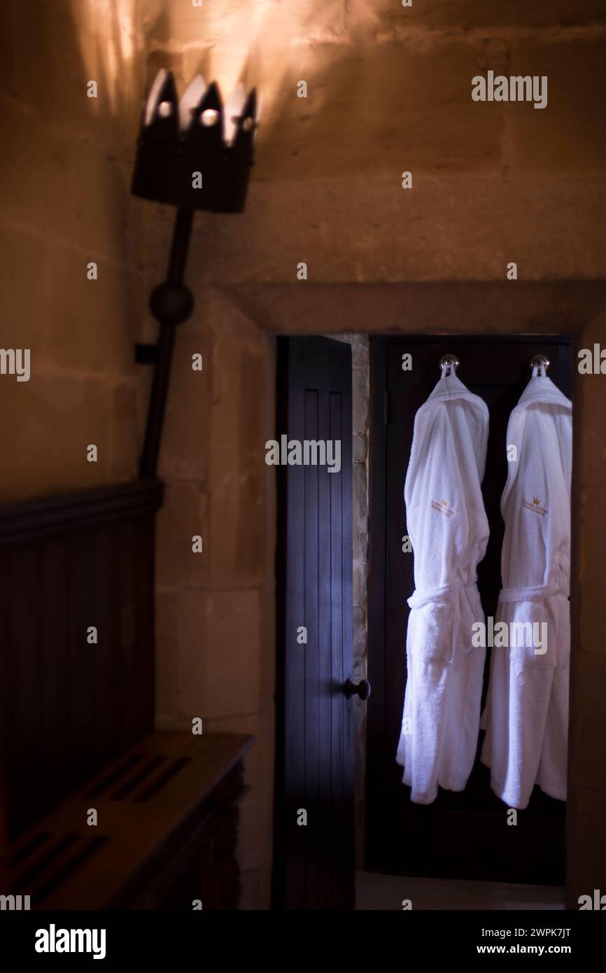 07/07/14 Tower Suites, Warwick Castle, Warwick, Regno Unito. Foto Stock