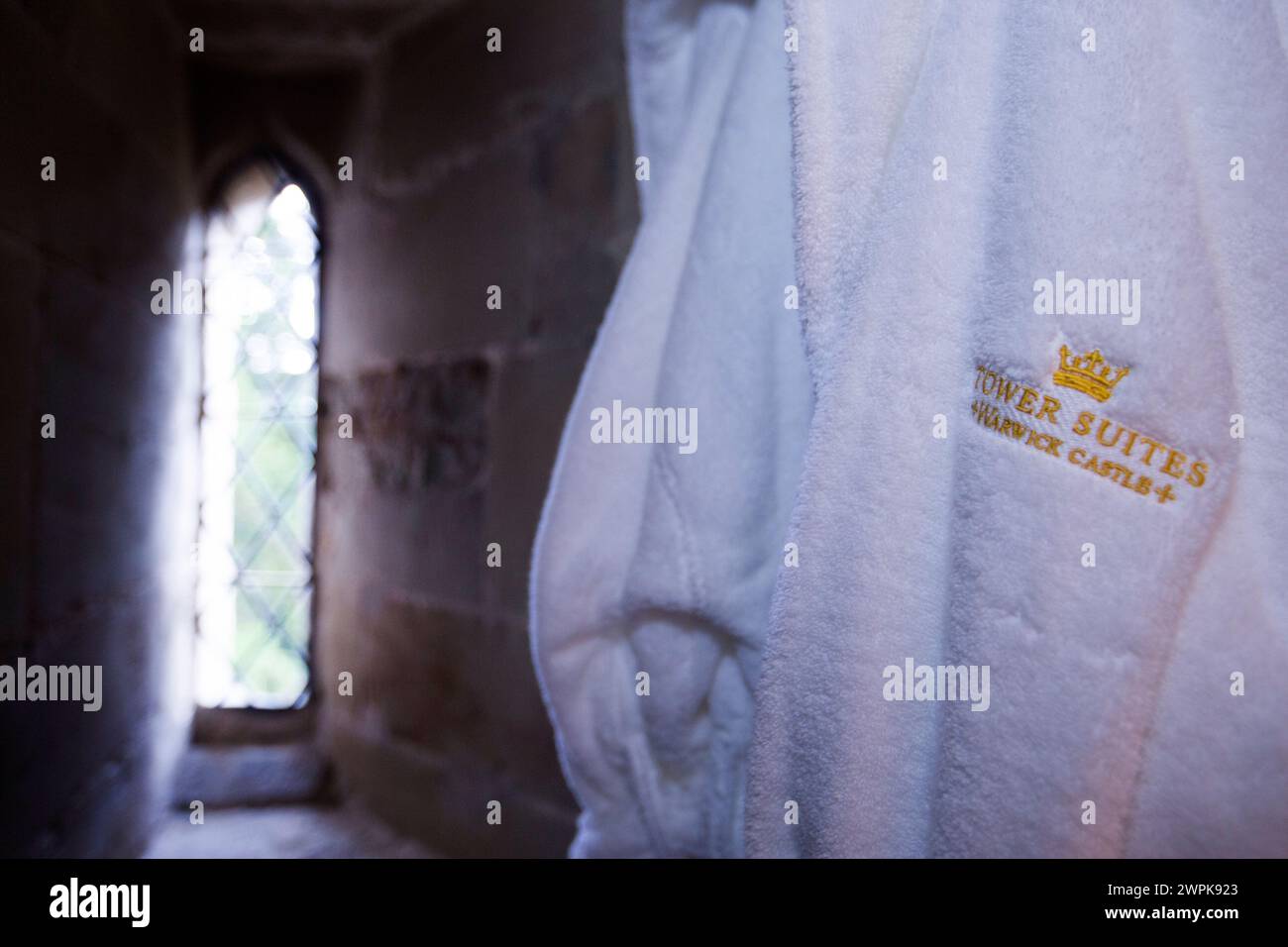 07/07/14 Tower Suites, Warwick Castle, Warwick, Regno Unito. Foto Stock