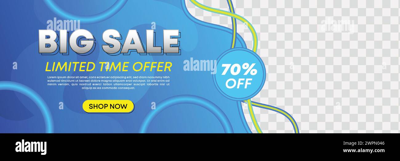 promozione speciale fine stagione banner design. offerte mega flash - modelli di banner web scontati - messaggi promozionali. Banner sconto shopping online Illustrazione Vettoriale