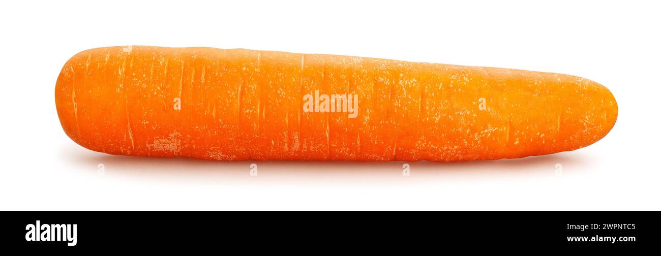 percorso delle carote isolato sul bianco Foto Stock