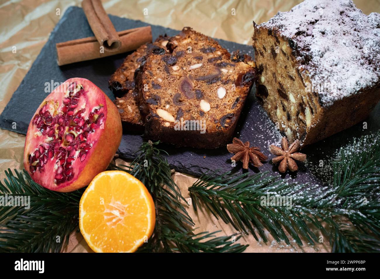 Pane di frutta Foto Stock