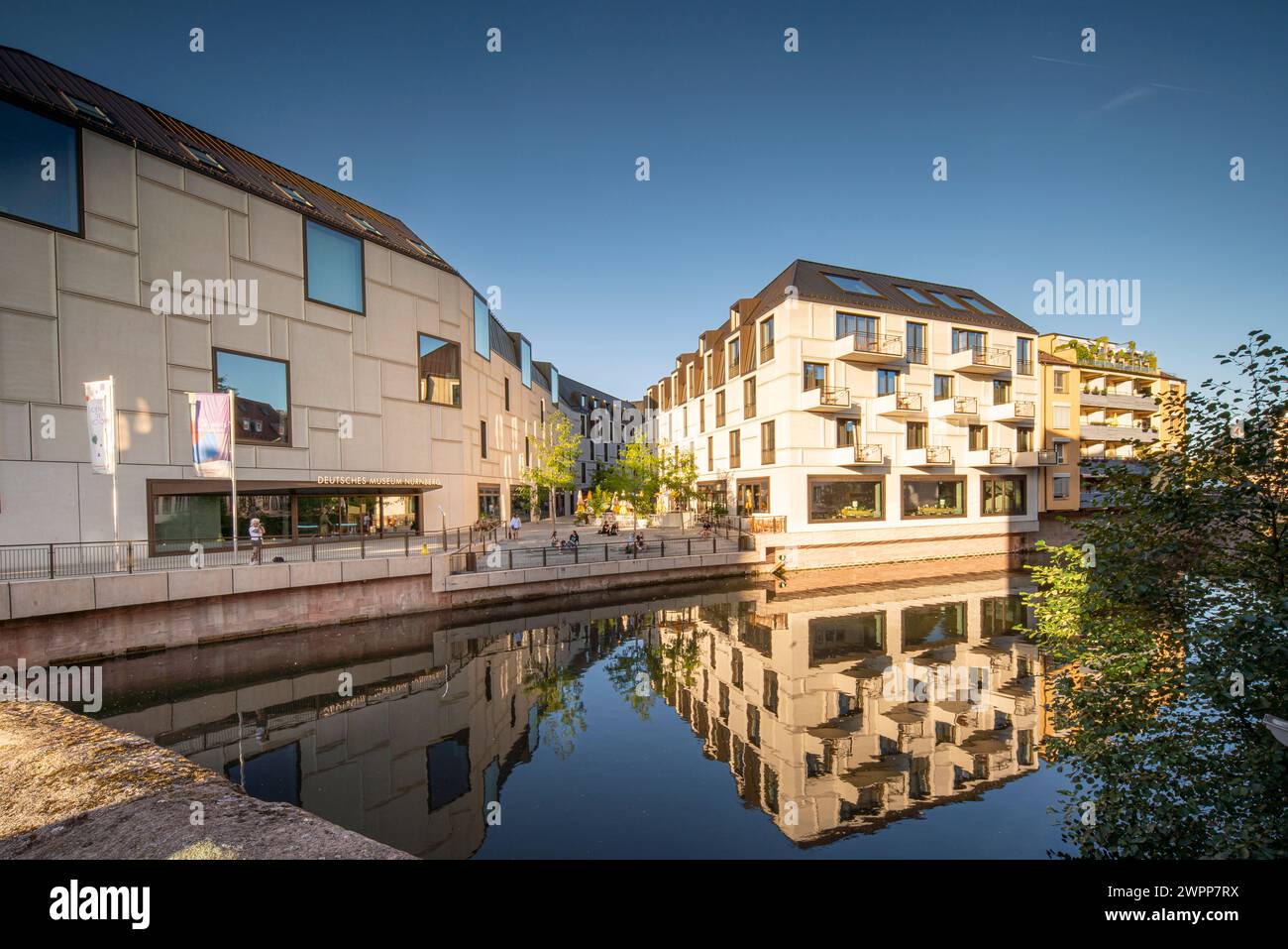 Il Museo tedesco di Norimberga, il Museo del futuro, Franconia, Baviera, Germania Foto Stock