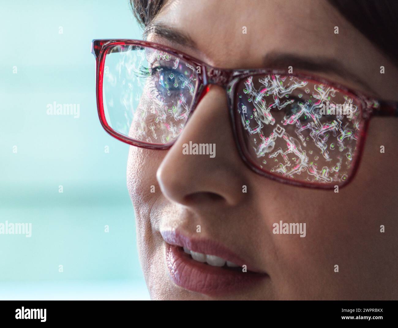 Ricerca proteica, immagine concettuale Foto Stock