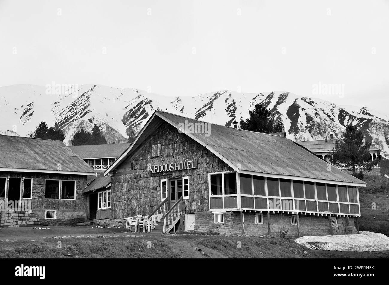 Nedous Hotel, Gulmarg, Baramulla, Kashmir, Jammu e Kashmir, India, Asia Foto Stock