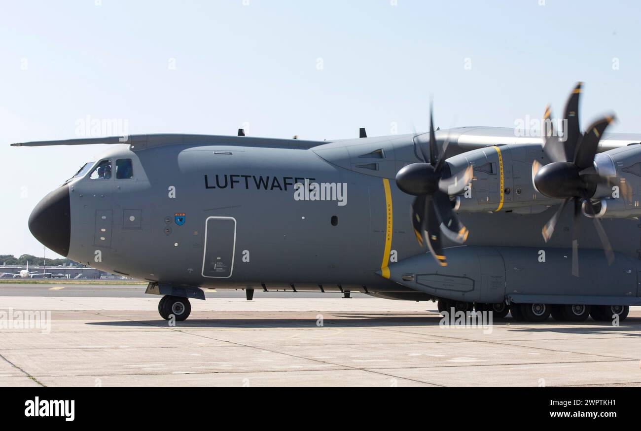 Airbus A400M dell'Aeronautica militare tedesca, 31/07/2018 Foto Stock