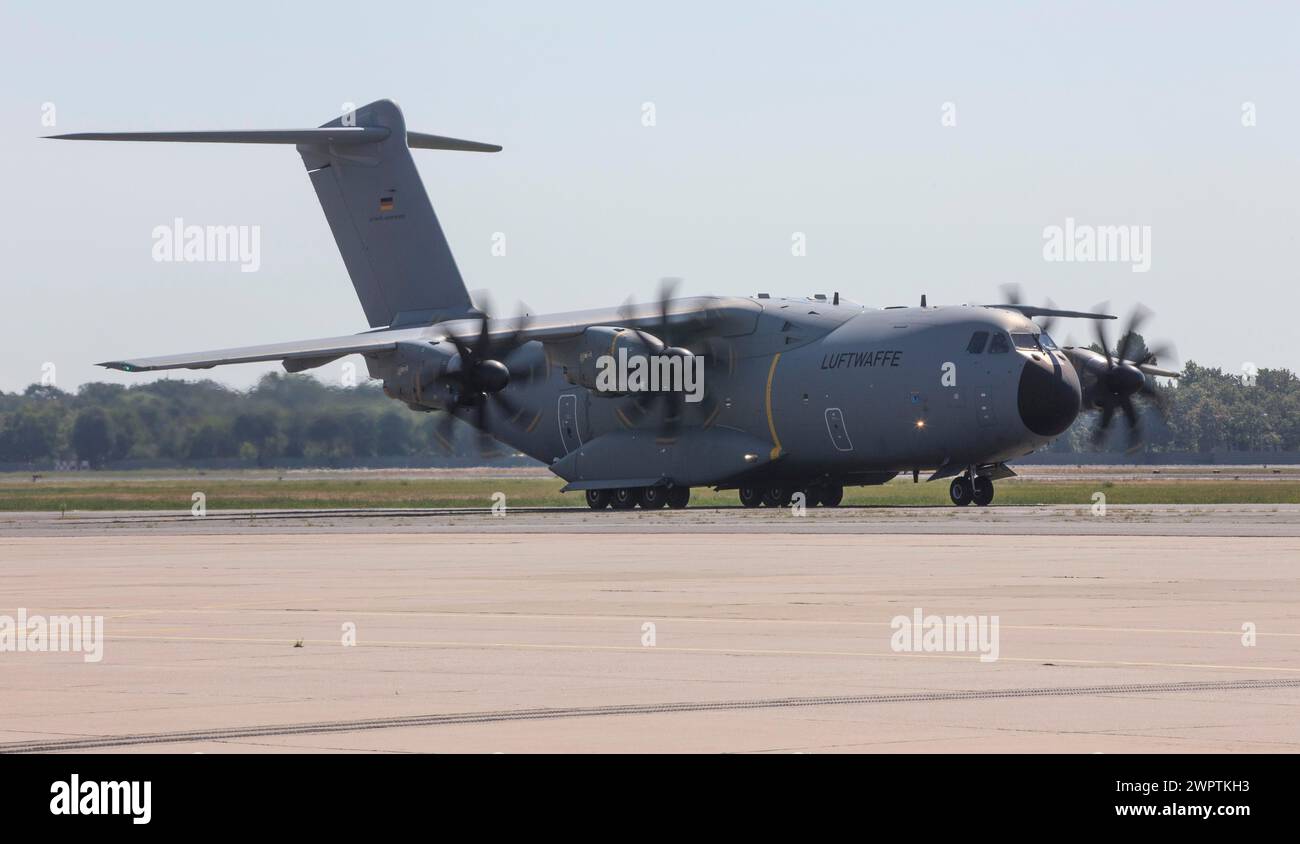 Airbus A400M dell'Aeronautica militare tedesca, 31/07/2018 Foto Stock