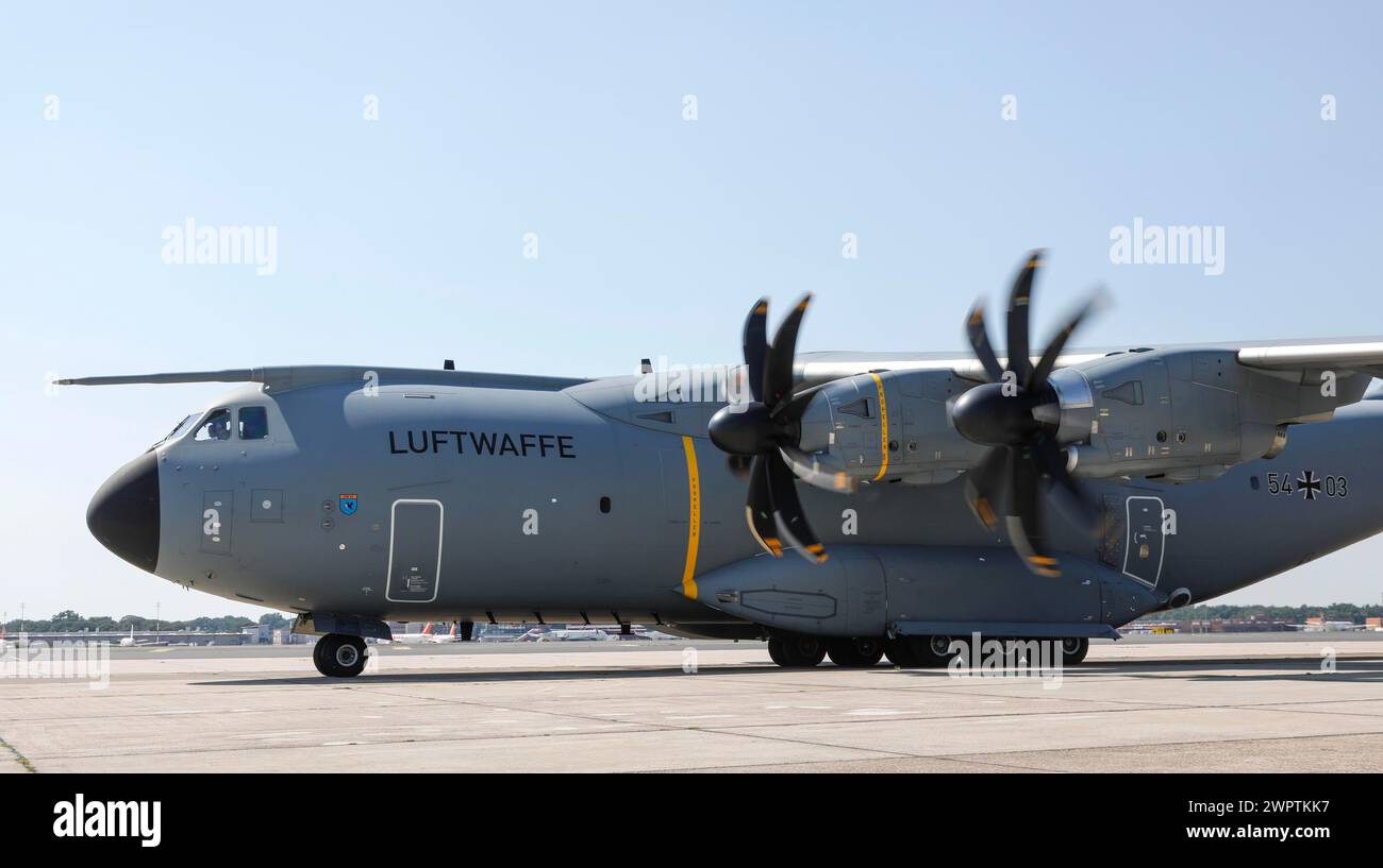 Airbus A400M dell'Aeronautica militare tedesca, 31/07/2018 Foto Stock