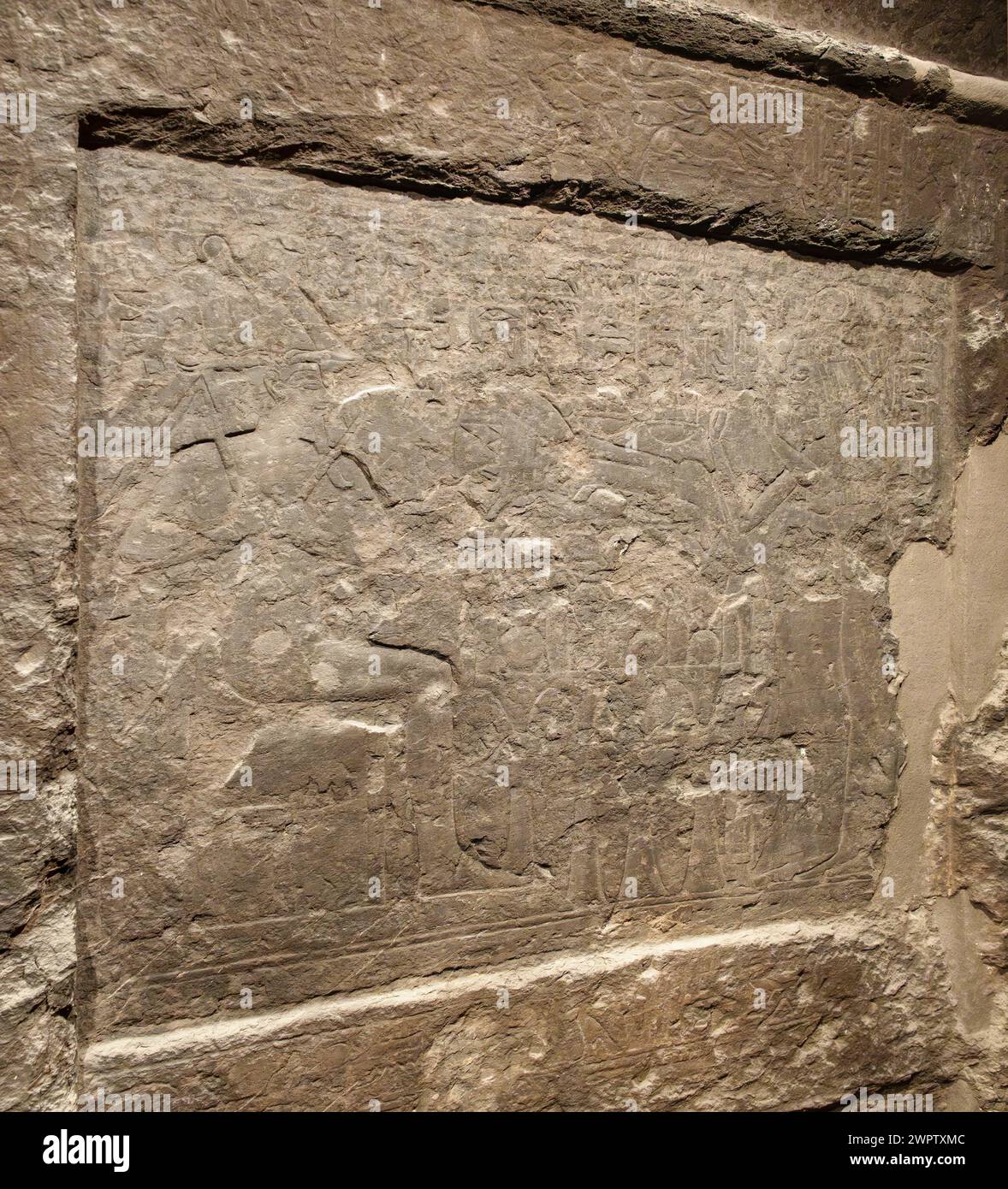 Tomba di Maia, l'infermiera umida di Tutankhamon, Bubasteion, Saqqara, Egitto Foto Stock