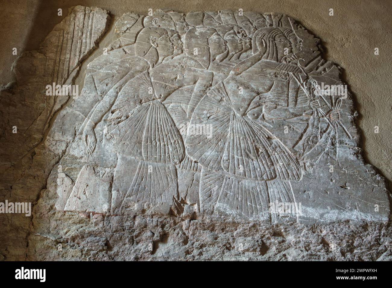 Tomba di Maia, l'infermiera umida di Tutankhamon, Bubasteion, Saqqara, Egitto Foto Stock