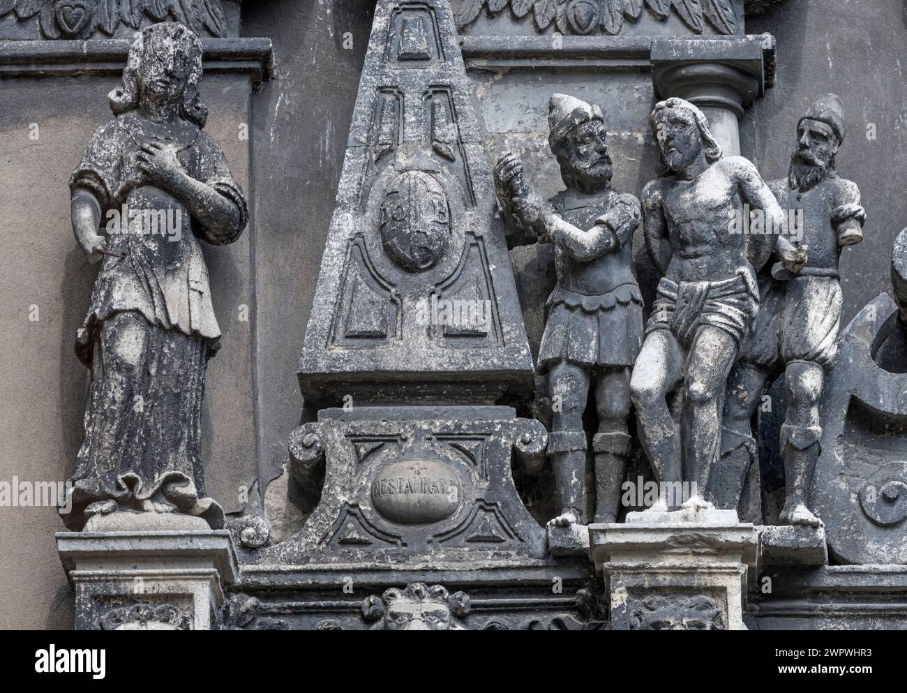 Cappella Boim, Cattedrale Latina, Basilica cattedrale dell'assunzione, Leopoli, Ucraina Foto Stock