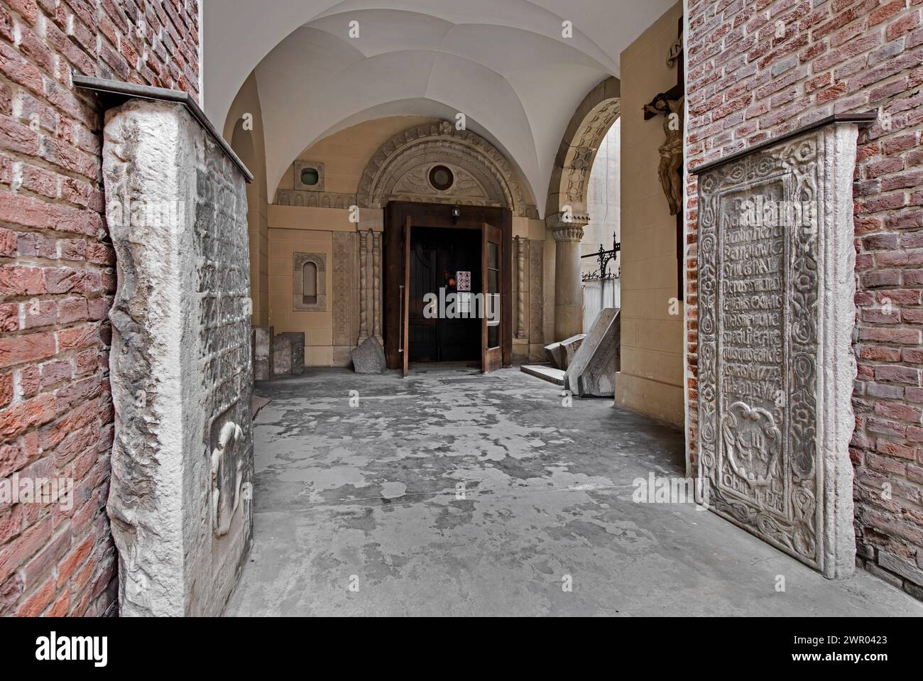 Cattedrale armena di Lviv, Ucraina Foto Stock