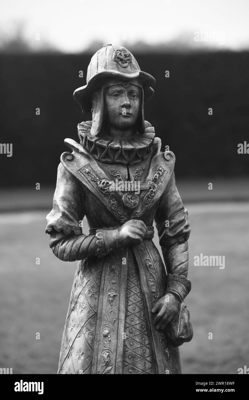 Rudyard Kipling staue Foto Stock