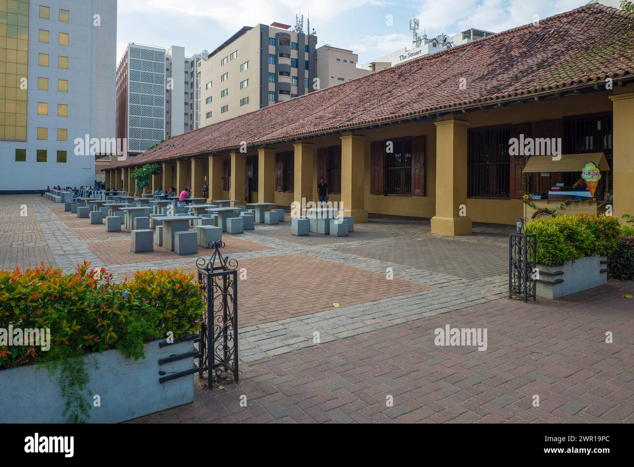 COLOMBO, SRI LANKA - 21 FEBBRAIO 2020: L'antico edificio dell'ospedale olandese Foto Stock