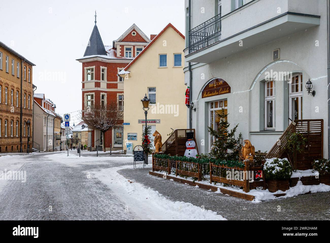 Weihnachten Impressionen aus Ballenstedt Foto Stock