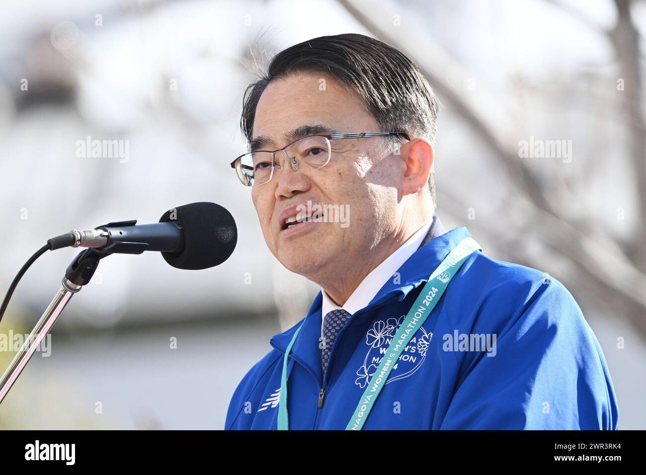 Nagoya, Aichi, Giappone. Credito: MATSUO. 10 marzo 2024. Takashi Kawamura Marathon : Nagoya Women's Marathon 2024 a Nagoya, Aichi, Giappone. Crediti: MATSUO .K/AFLO SPORT/Alamy Live News Foto Stock