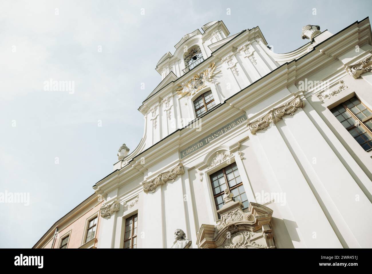 Città vecchia di Cracovia, Chiesa della Trasfigurazione a Cracovia, Polonia Foto Stock