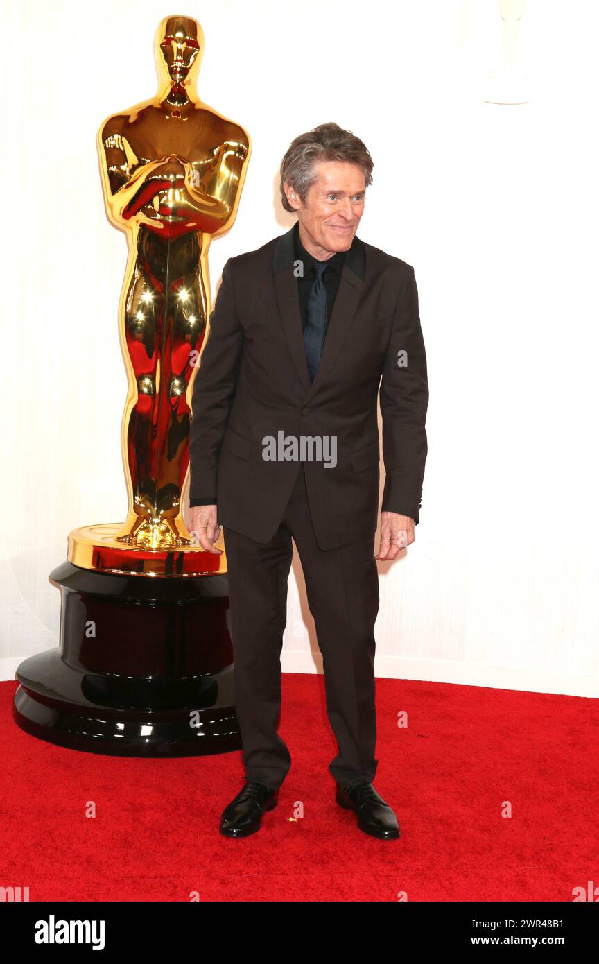 Willem Dafoe bei der Oscar Verleihung 2024 / 96° Annual Academy Awards in Dolby Theatre. Los Angeles, 10.03.2024 Foto Stock
