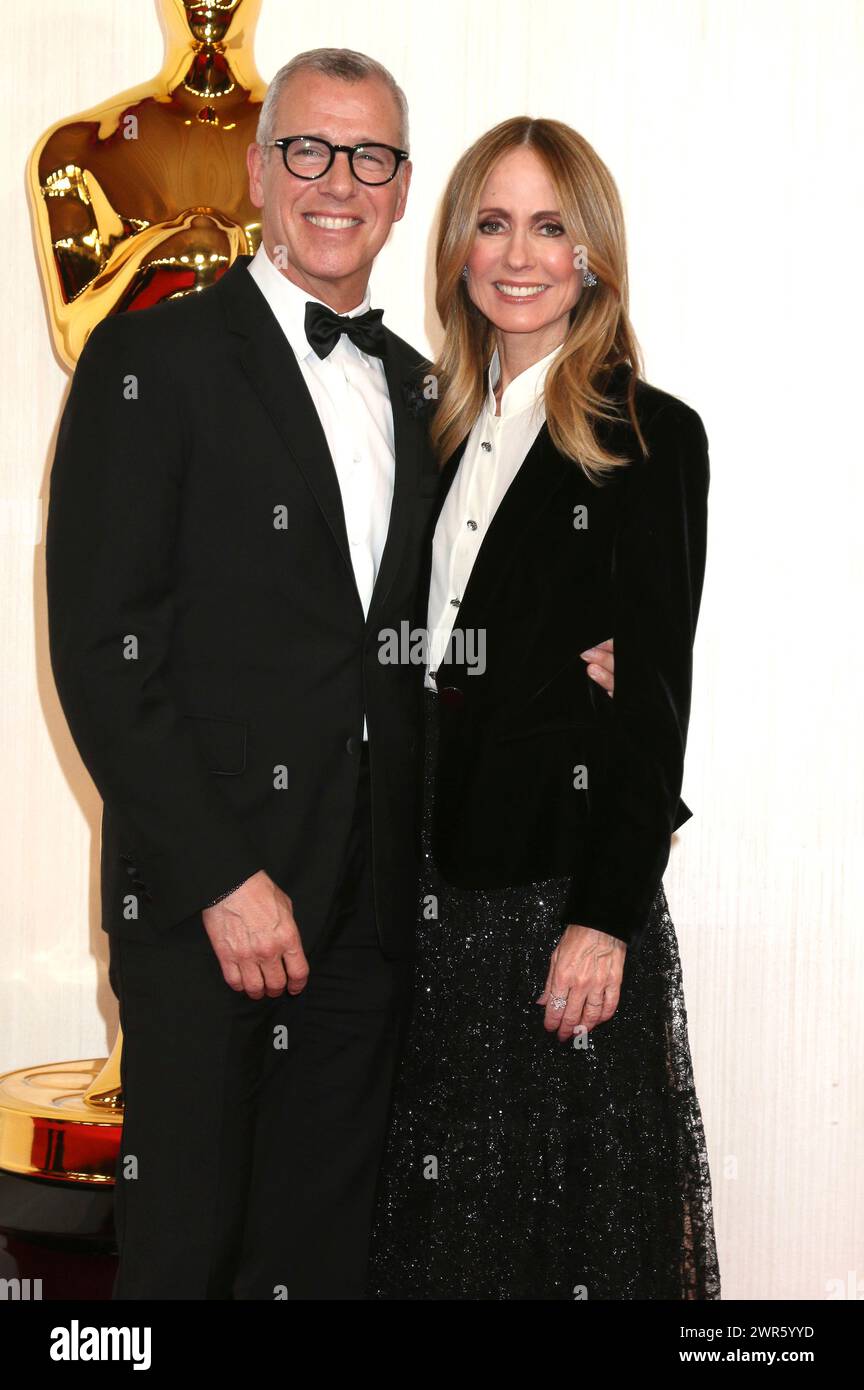 Matt Walden und Dana Walden bei der Oscar Verleihung 2024 / 96° Annual Academy Awards in Dolby Theatre. Los Angeles, 10.03.2024 Foto Stock