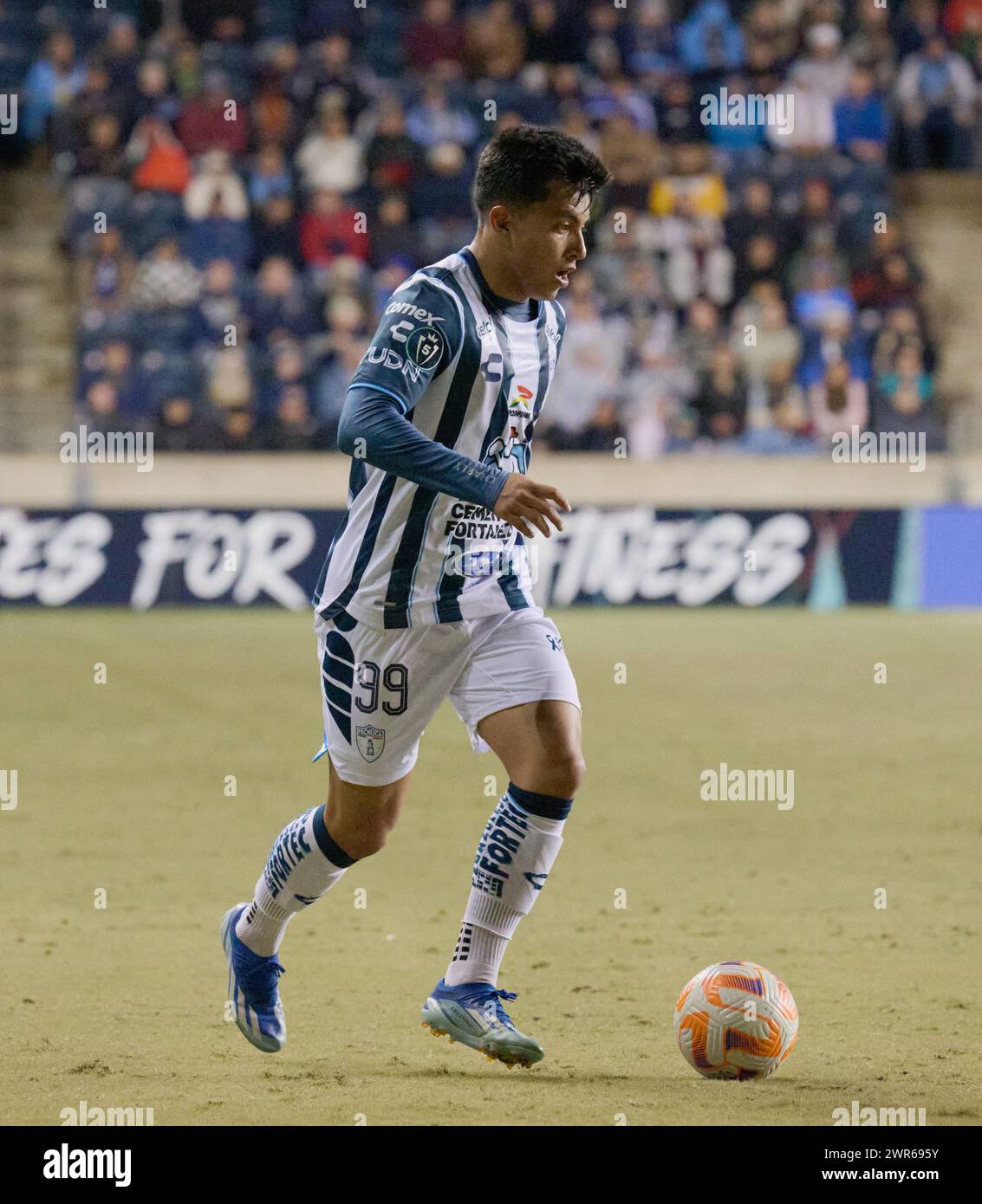 CHESTER, Pennsylvania, USA - 5 MARZO 2024 - Philadelphia Union vs. CF Pachuca al Subaru Park. (Foto di Paul J. Froggatt/FamousPixs/Alamy Stock Photo) Foto Stock
