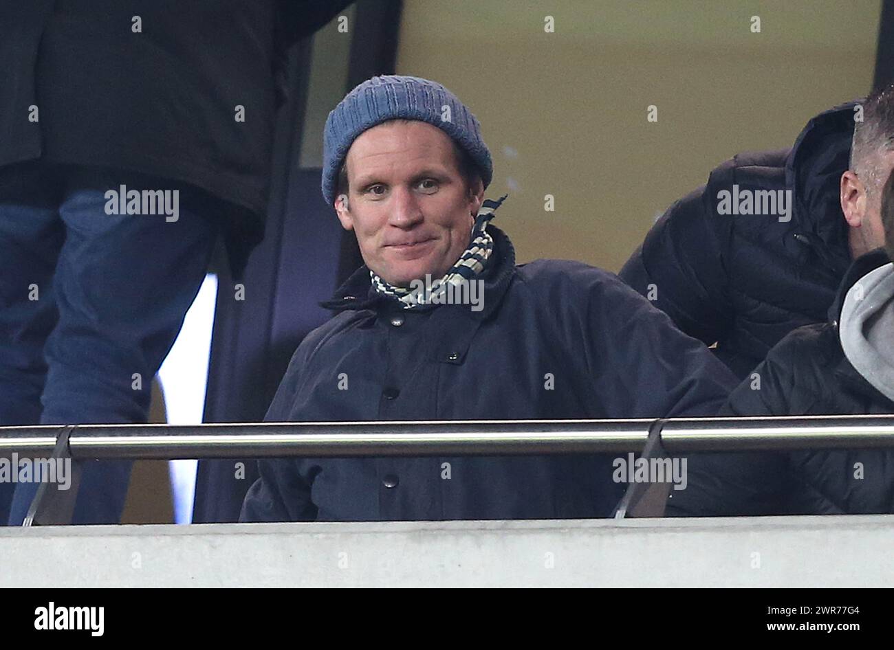 Attore Matt Smith. - Tottenham Hotspur contro Manchester City, Emirates fa Cup, 4° turno, Tottenham Hotspur Stadium, Londra, Regno Unito - 26 gennaio 2024. Solo per uso editoriale - si applicano le restrizioni DataCo. Foto Stock