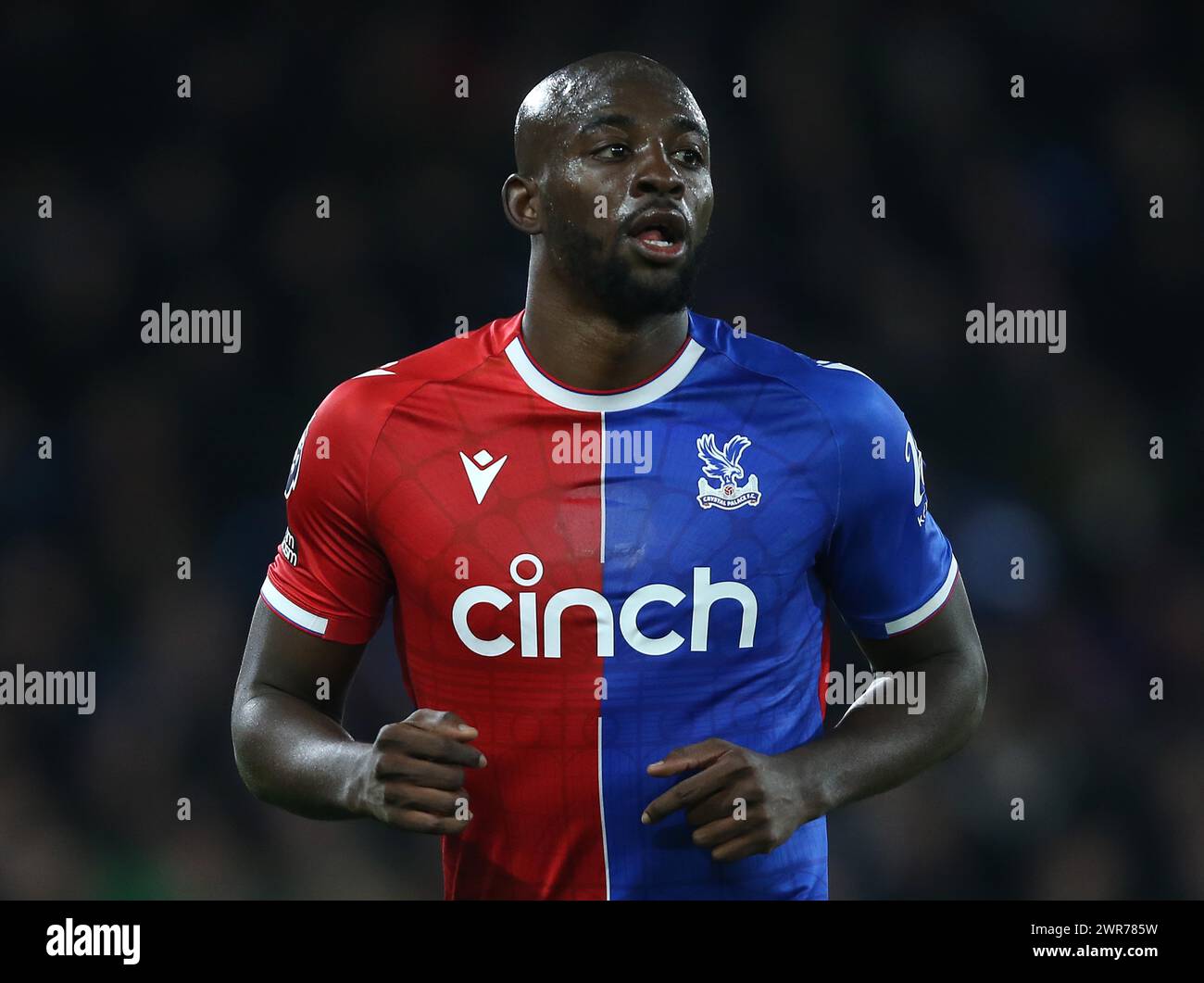 Jean-Philippe Mateta del Palazzo di cristallo. - Crystal Palace contro Sheffield United, Premier League, Selhurst Park Stadium, Croydon, Regno Unito - 30 gennaio 2024. Solo per uso editoriale - si applicano restrizioni DataCo. Foto Stock