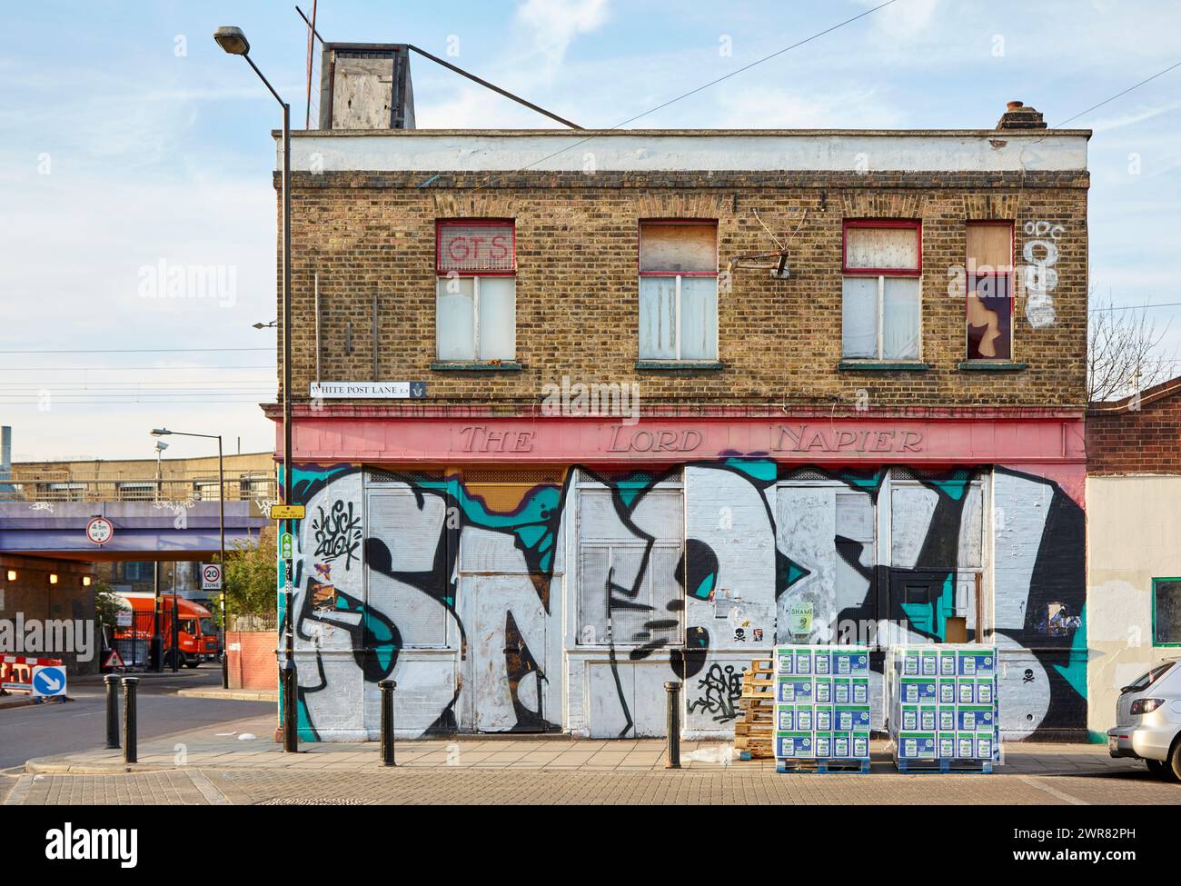 Lord Napier Star Pub nel 2011, Londra, Regno Unito. Foto Stock