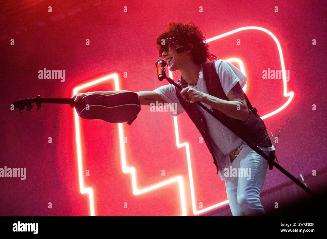 LP (Laura Pergolizzi) in esibizione al Release Athens Festival in Plateia Nerou / Grecia, giugno 2022 Foto Stock