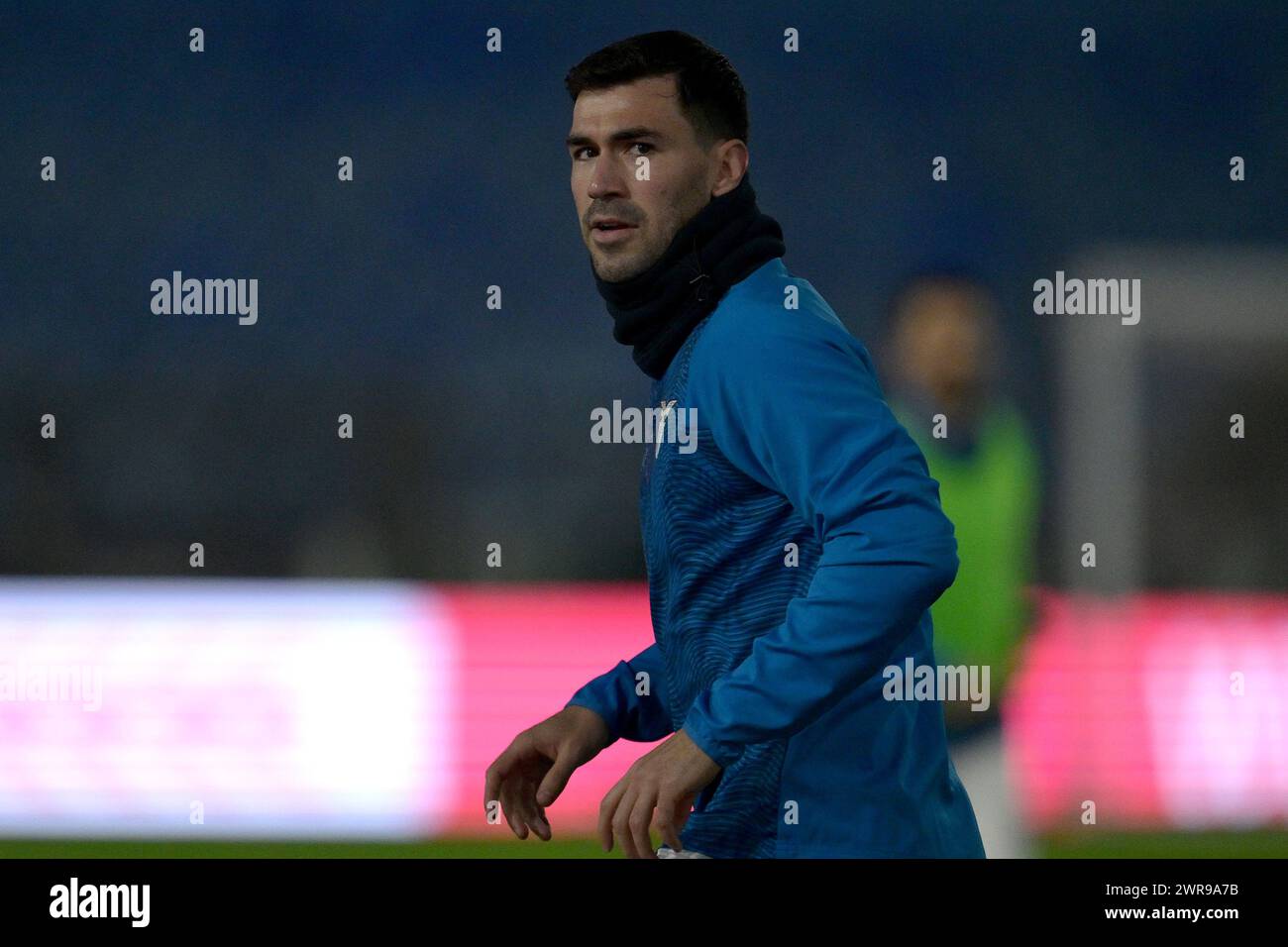 Roma, Italia. 11 marzo 2024. Alessio Romagnoli (13 SS Lazio) durante la partita di calcio di serie A Tim tra Lazio e Udinese allo stadio Olimpico di Roma, Italia - lunedì 11 marzo 2024 - Sport Soccer ( foto di Alfredo Falcone/LaPresse ) crediti: LaPresse/Alamy Live News Foto Stock