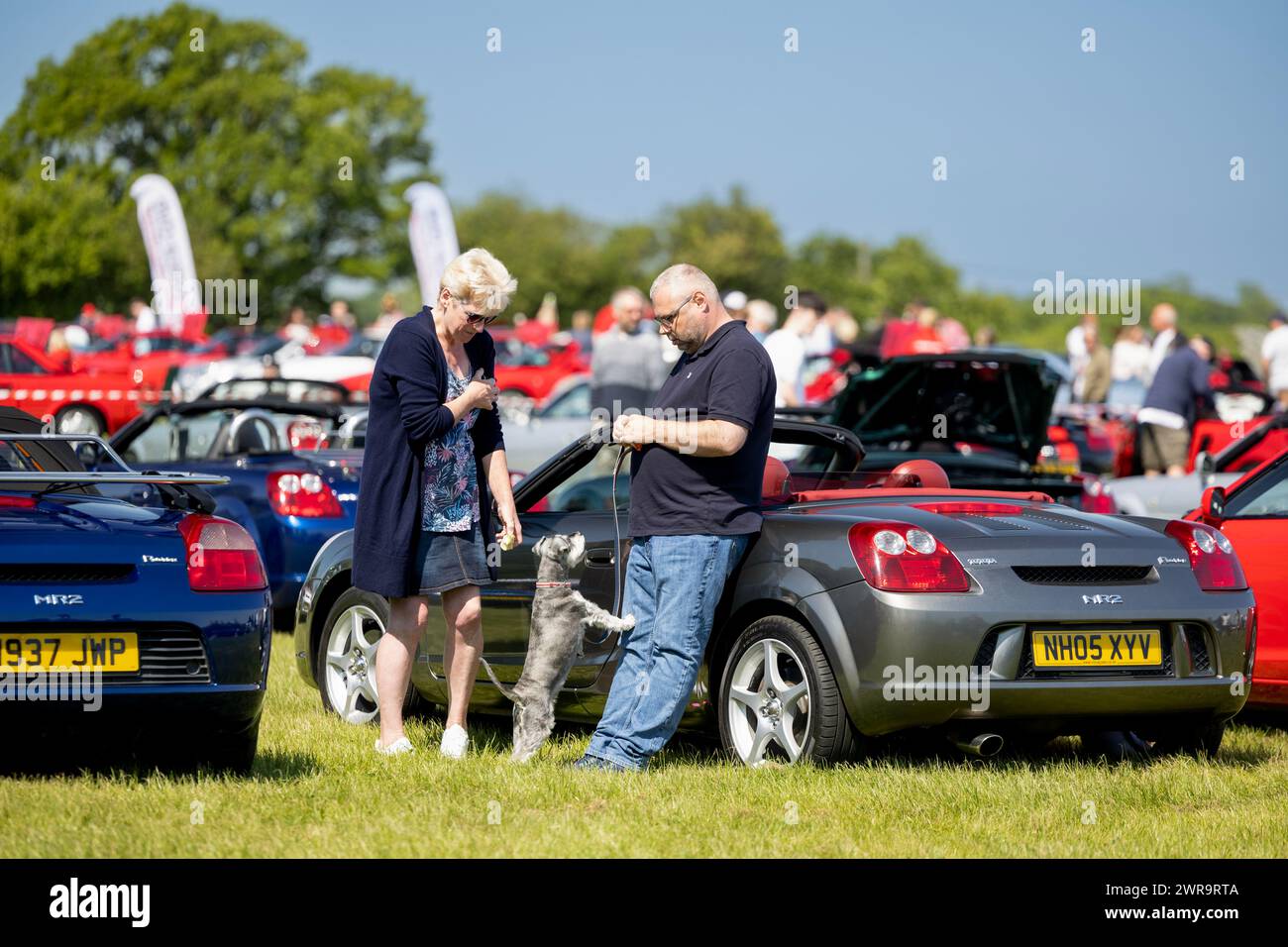 04/06/23 Toyota MR2 National Day, Hatton Country World, Warwickshire, Regno Unito. Foto Stock