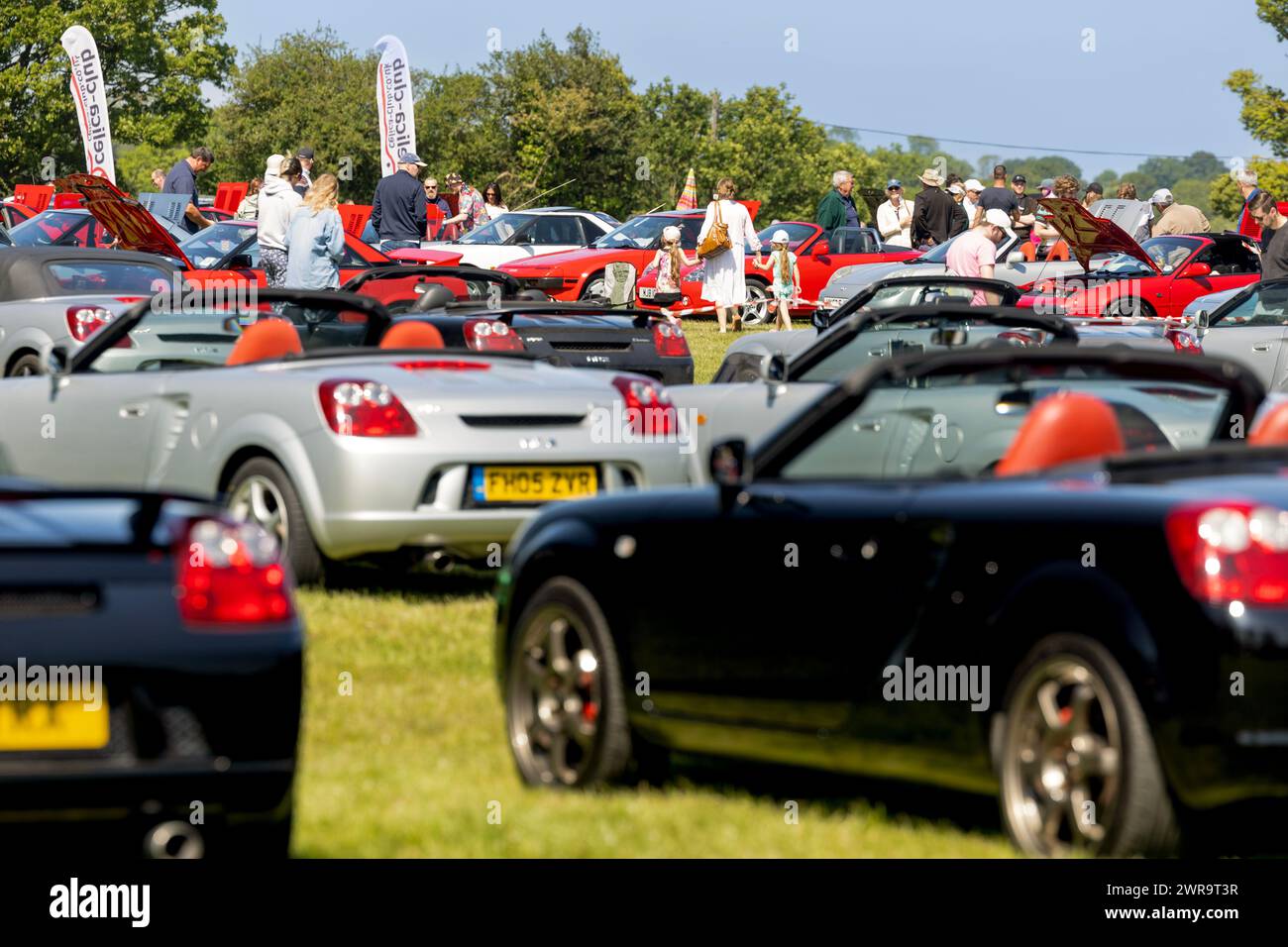 04/06/23 Toyota MR2 National Day, Hatton Country World, Warwickshire, Regno Unito. Foto Stock