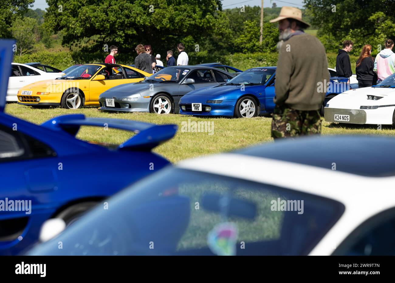 04/06/23 Toyota MR2 National Day, Hatton Country World, Warwickshire, Regno Unito. Foto Stock