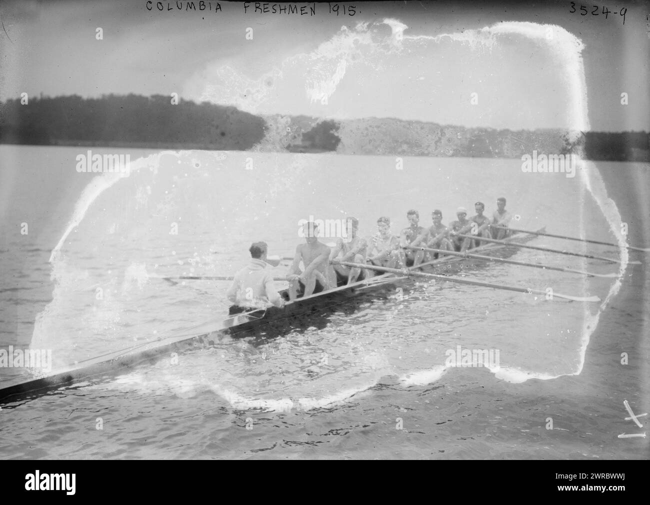 Columbia freshman, 1915, 1915., Glass negative, 1 negativo: Glass Foto Stock