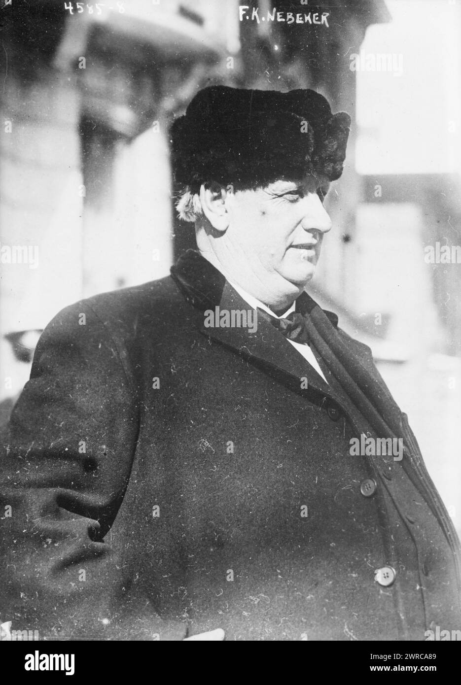 F.K. Nebener, tra ca. 1915 e ca. 1920, Glass negative, 1 negativo: Glass Foto Stock