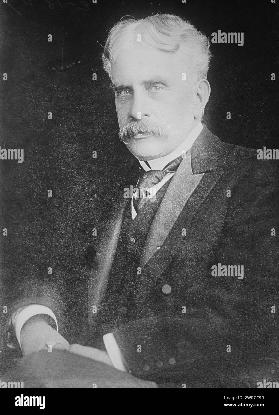 R.L. Borden, la fotografia mostra Sir Robert Laird Borden (1854-1937), primo ministro del Canada dal 1911 al 1920., tra circa 1915 e ca. 1920, Glass negative, 1 negativo: Glass Foto Stock