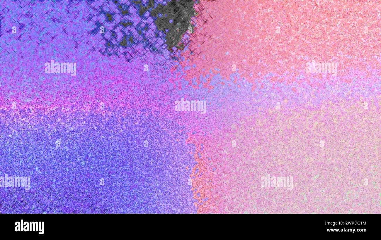 Immagine di sfondo granuloso granuloso iridescente astratto. Foto Stock